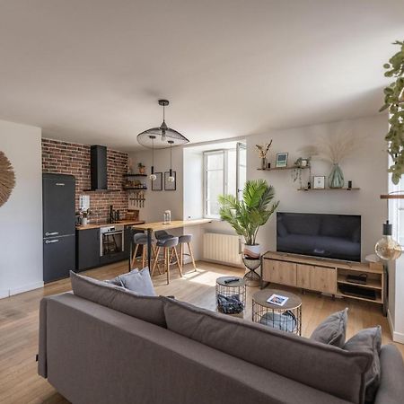 Appartement T2 - Vue Imprenable Sur La Cathedrale Quimper Zewnętrze zdjęcie