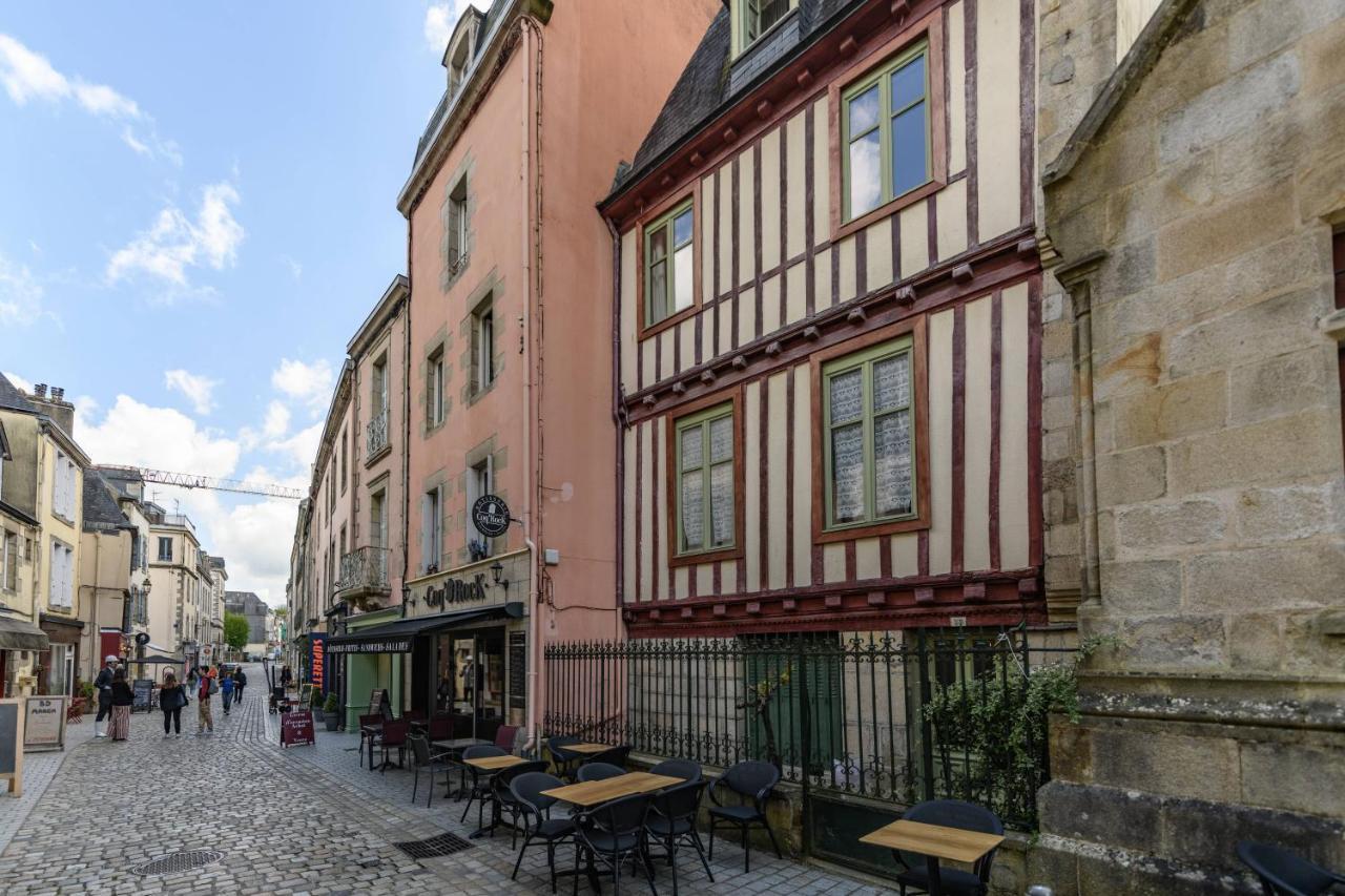 Appartement T2 - Vue Imprenable Sur La Cathedrale Quimper Zewnętrze zdjęcie