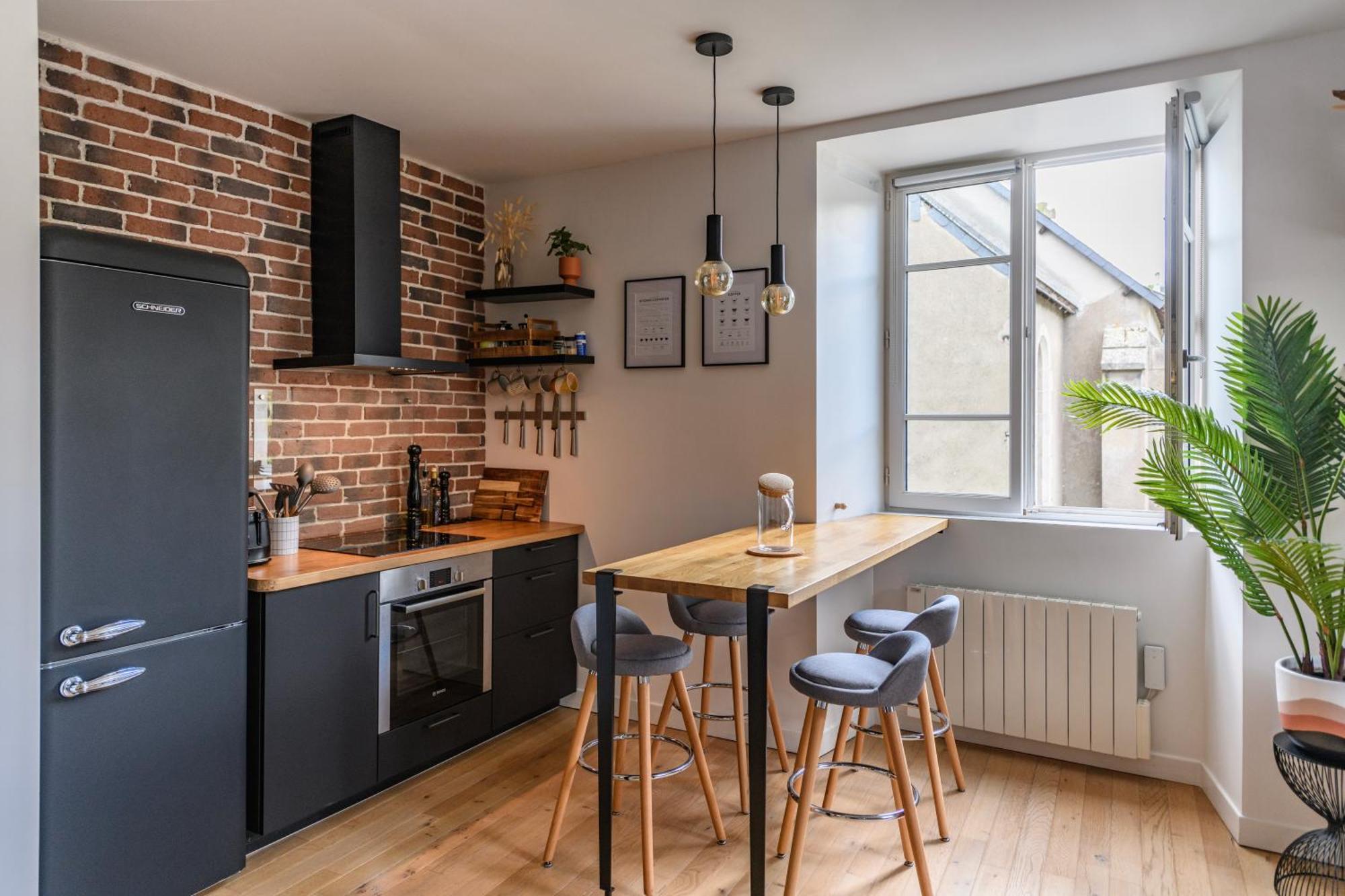 Appartement T2 - Vue Imprenable Sur La Cathedrale Quimper Zewnętrze zdjęcie